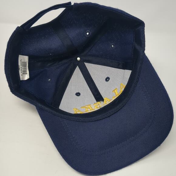 Alaska Est 1959 The Last Frontier Baseball Cap Blue OS Adjustable Patriotic - Picture 6 of 8